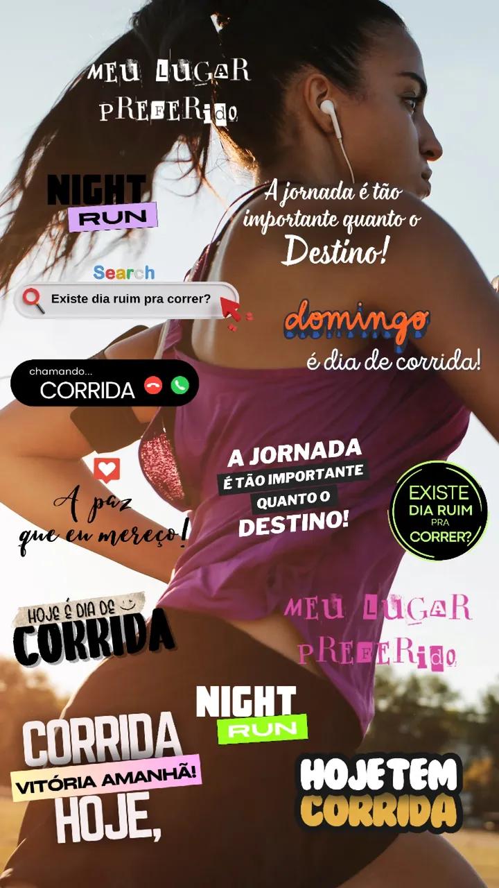 Exemplos de figurinhas para Vida fitness