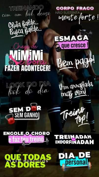 Exemplos de figurinhas sobre Rotina e lifestyle